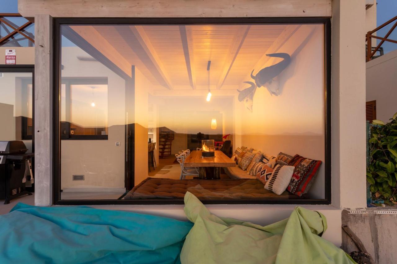 Villa Calderon Hondo. Top Design , Views And Pool Lajares-Коральео Экстерьер фото