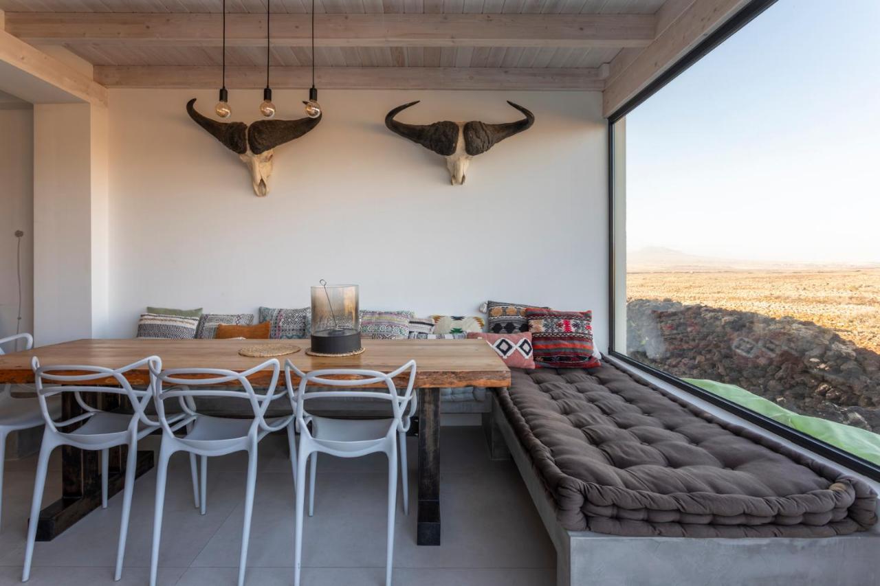 Villa Calderon Hondo. Top Design , Views And Pool Lajares-Коральео Экстерьер фото